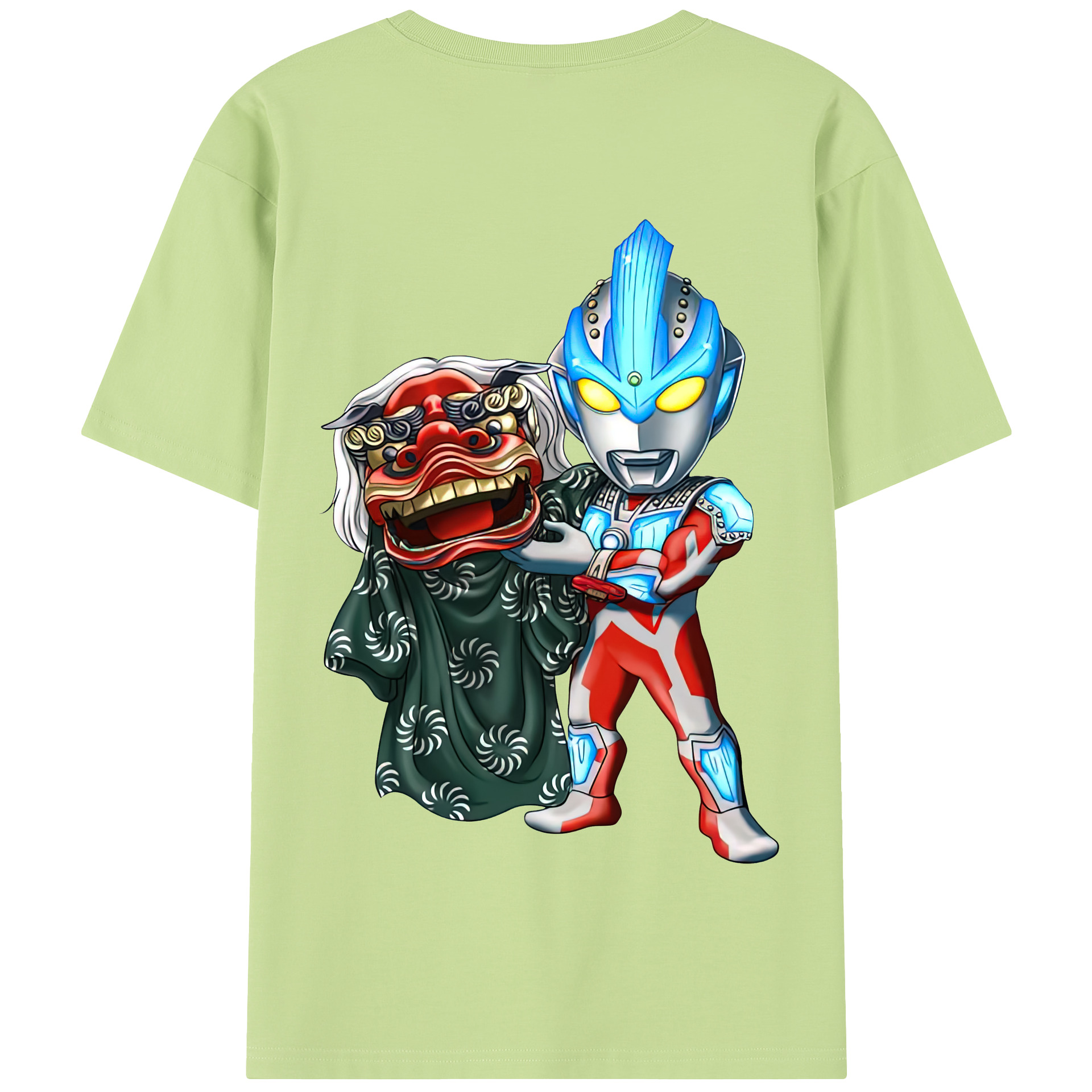 （画像用） ウルトラマン Ultraman 綿100％半袖Tシャツ（背面プリント）